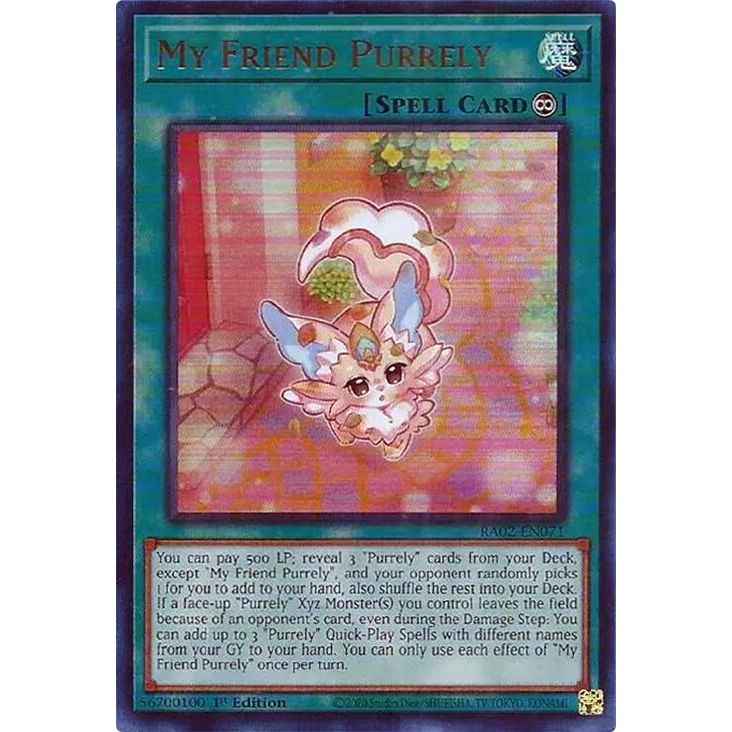 Image for My Friend Purrely (UR) (RA02-EN071) (RA02) - YuGiOh