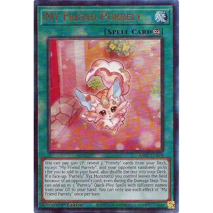 Image for My Friend Purrely (PUR) (RA02-EN071) (RA02) - YuGiOh