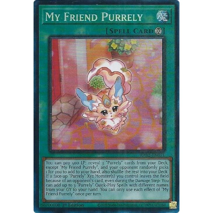 Image for My Friend Purrely (PCR) (RA02-EN071) (RA02) - YuGiOh