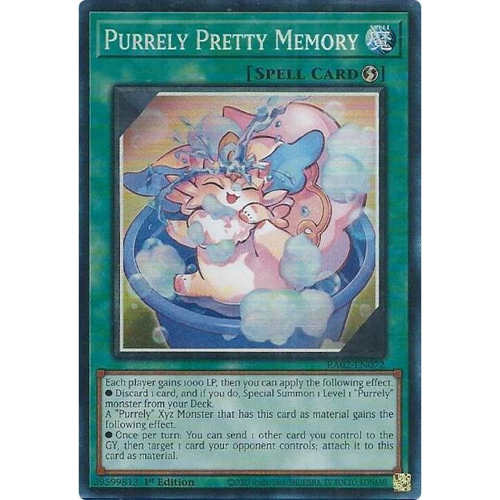 Image for Purrely Pretty Memory (PCR) (RA02-EN072) (RA02) - YuGiOh