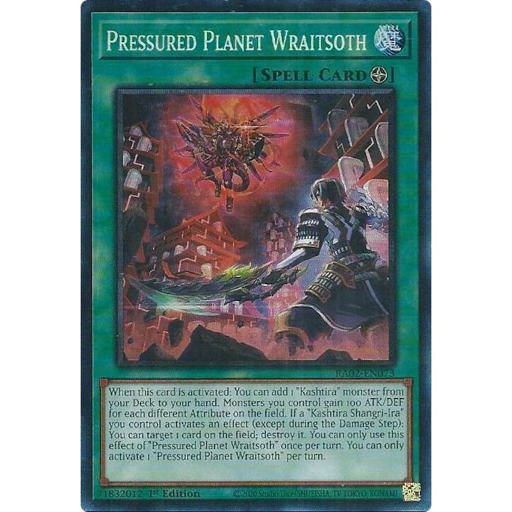 Image for Pressured Planet Wraitsoth (PCR) (RA02-EN073) (RA02) - YuGiOh