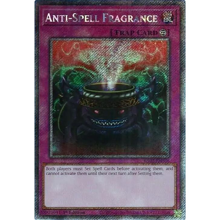 Image for Anti-Spell Fragrance (Platinum Secret Rare) (RA02-EN076) (RA02) - YuGiOh