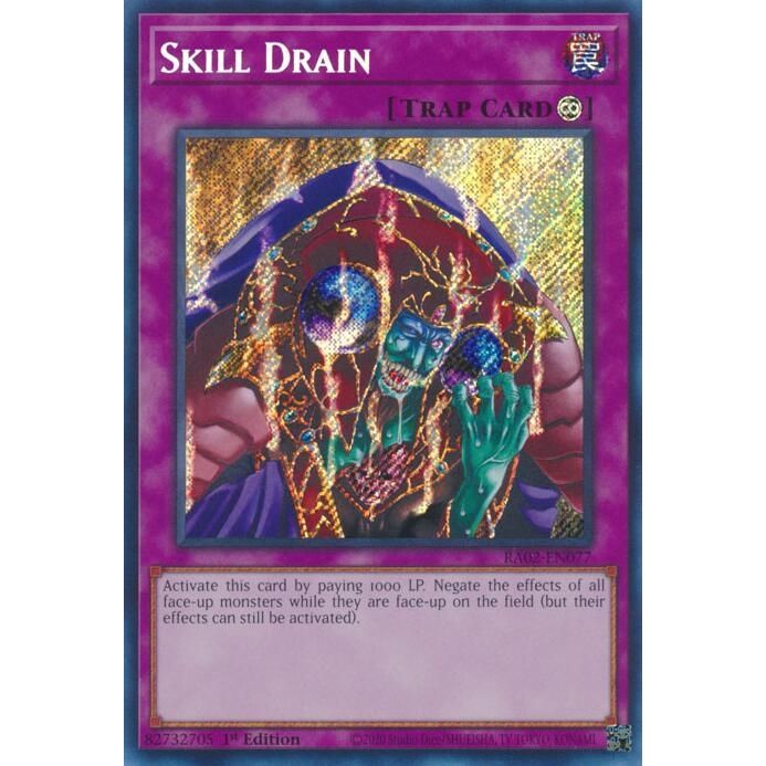 Image for Skill Drain (Secret Rare) (RA02-EN077) (RA02) - YuGiOh