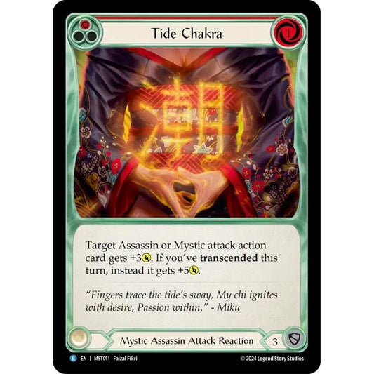 Image for Tide Chakra (Red) (MST011) (MST) - Flesh and Blood TCG