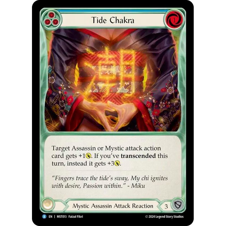 Image for Tide Chakra (Blue) (MST013) (MST) - Flesh and Blood TCG