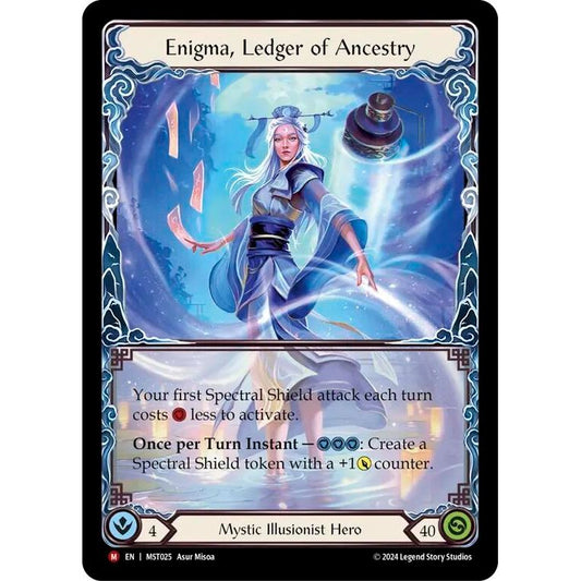 Image for Enigma, Ledger of Ancestry (MST025) (MST) - Flesh and Blood TCG