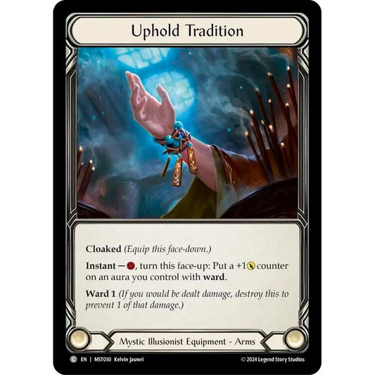 Image for Uphold Tradition (MST030) (MST) - Flesh and Blood TCG