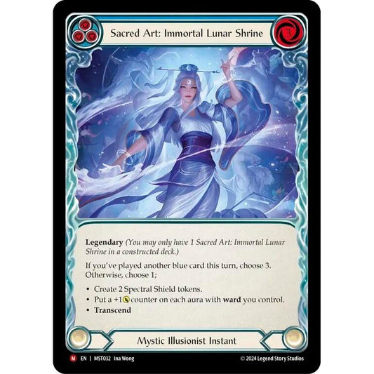 Image for Sacred Art: Immortal Lunar Shrine // Inner Chi (MST032) (MST) - Flesh and Blood TCG