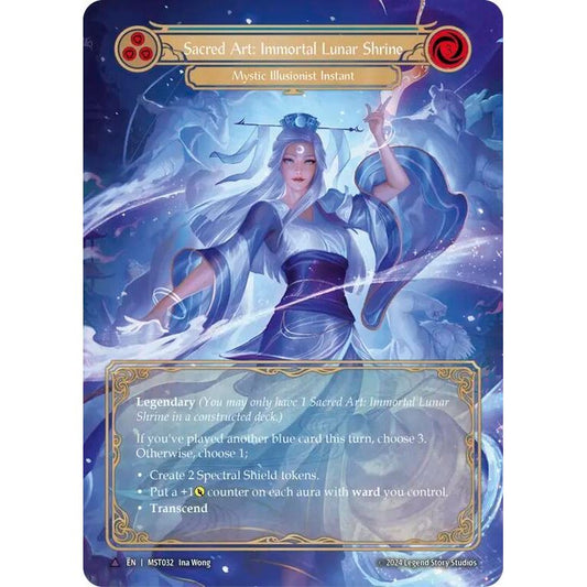 Image for Sacred Art: Immortal Lunar Shrine // Inner Chi (Marvel) (MST032) (MST) - Flesh and Blood TCG