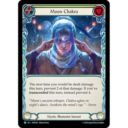 Image for Moon Chakra (Yellow) (MST035) (MST) - Flesh and Blood TCG