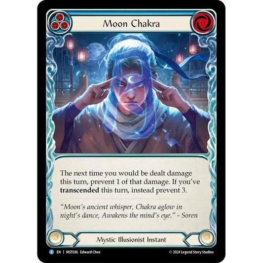 Image for Moon Chakra (Blue) (MST036) (MST) - Flesh and Blood TCG