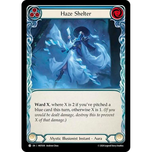 Image for Haze Shelter (Blue) (MST039) (MST) - Flesh and Blood TCG