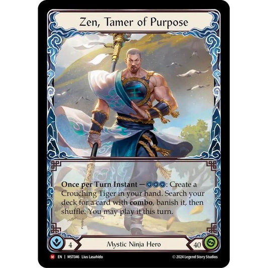 Image for Zen, Tamer of Purpose (MST046) (MST) - Flesh and Blood TCG