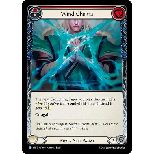 Image for Wind Chakra (Red) (MST054) (MST) - Flesh and Blood TCG