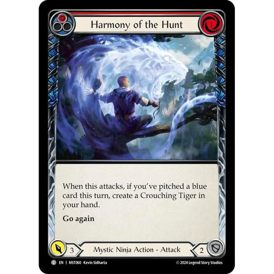 Image for Harmony of the Hunt (Red) (MST060) (MST) - Flesh and Blood TCG