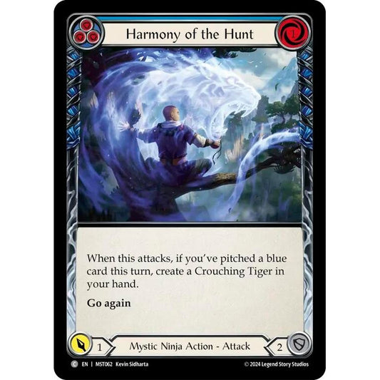 Image for Harmony of the Hunt (Blue) (MST062) (MST) - Flesh and Blood TCG