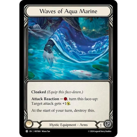 Image for Waves of Aqua Marine (MST069) (MST) - Flesh and Blood TCG