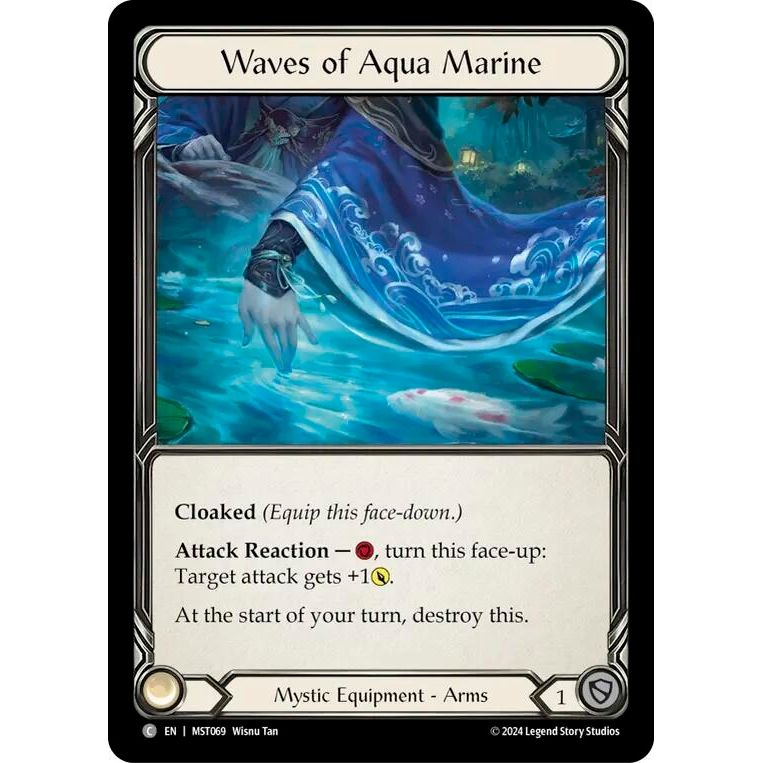 Image for Waves of Aqua Marine (MST069) (MST) - Flesh and Blood TCG