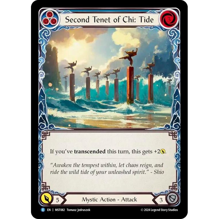 Image for Second Tenet of Chi: Tide (MST082) (MST) - Flesh and Blood TCG