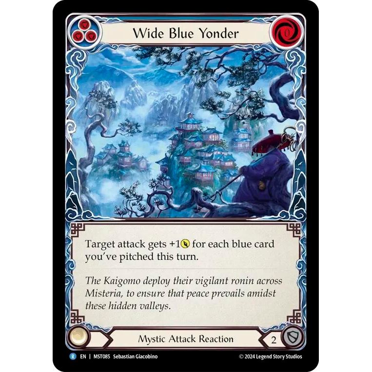 Image for Wide Blue Yonder (MST085) (MST) - Flesh and Blood TCG