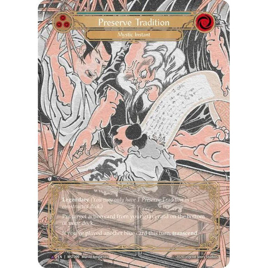 Image for Preserve Tradition // Inner Chi (Marvel) (MST099) (MST) - Flesh and Blood TCG