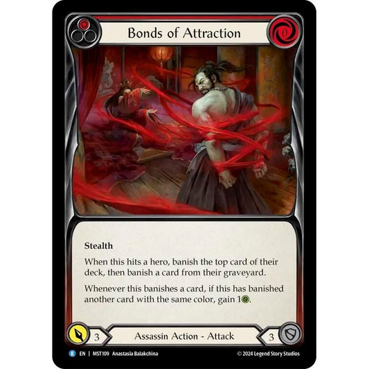 Image for Bonds of Attraction (Red) (MST109) (MST) - Flesh and Blood TCG