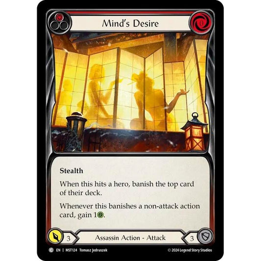 Image for Mind's Desire (Red) (MST124) (MST) - Flesh and Blood TCG