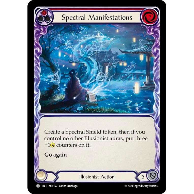 Image for Spectral Manifestations (Red) (MST152) (MST) - Flesh and Blood TCG