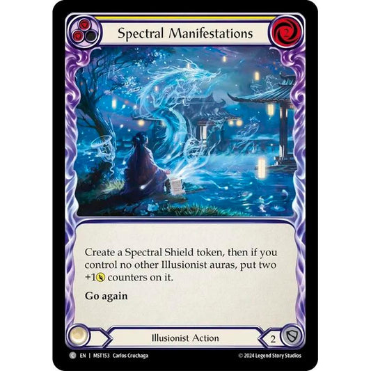 Image for Spectral Manifestations (Yellow) (MST153) (MST) - Flesh and Blood TCG