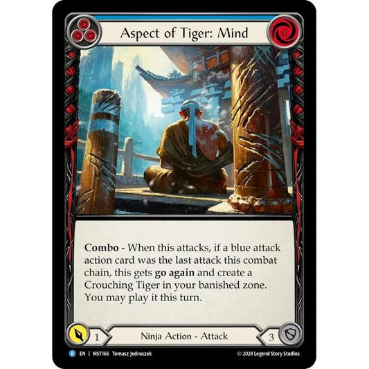 Image for Aspect of Tiger: Mind (MST166) (MST) - Flesh and Blood TCG