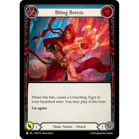 Image for Biting Breeze (Blue) (MST175) (MST) - Flesh and Blood TCG