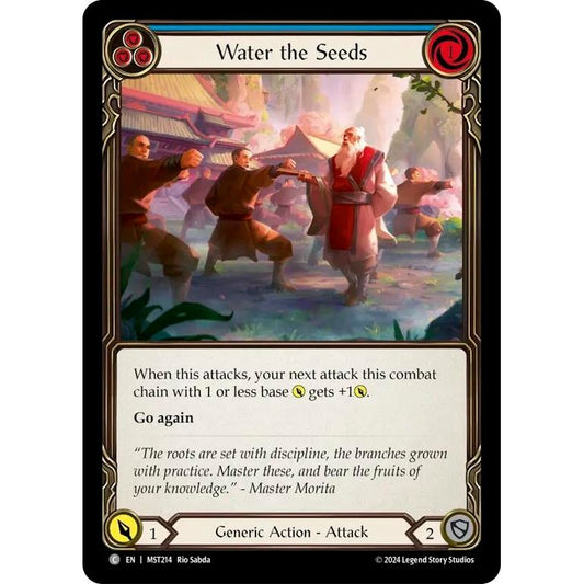 Image for Water the Seeds (Blue) (MST214) (MST) - Flesh and Blood TCG