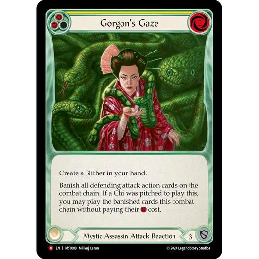 Image for Gorgon's Gaze (MST008) (MST) - Flesh and Blood TCG