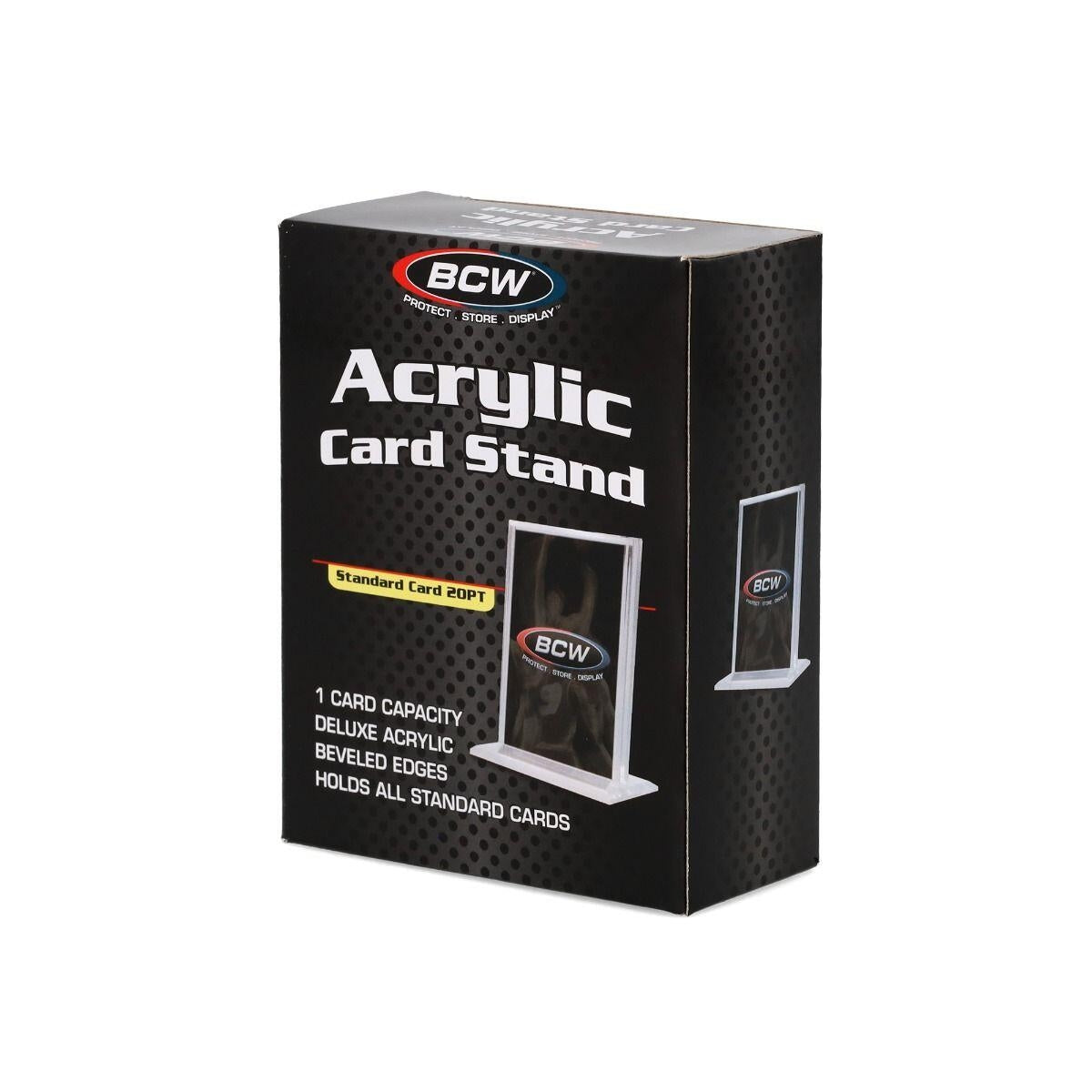 Image for Vertical Acrylic Card Stand - Collectible Storage