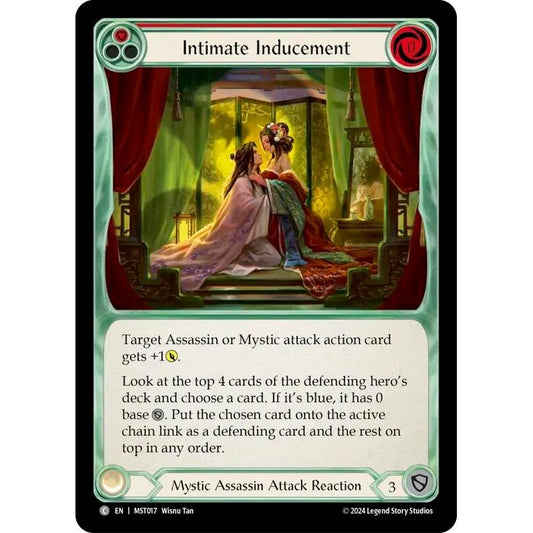 Image for Intimate Inducement (Red) (MST017) (MST) - Flesh and Blood TCG