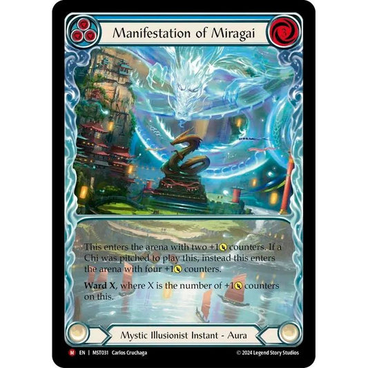 Image for Manifestation of Miragai (Extended Art) (MST031) (MST) - Flesh and Blood TCG