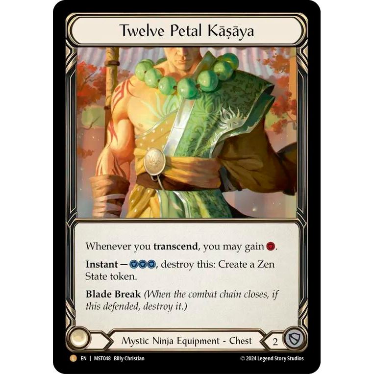Image for Twelve Petal Kasaya (MST048) (MST) - Flesh and Blood TCG