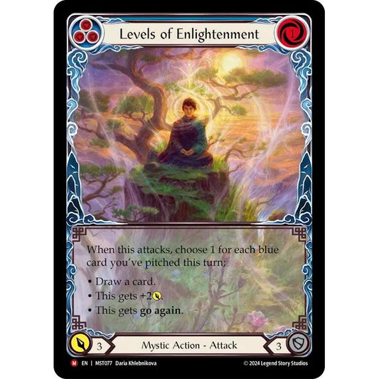 Image for Levels of Enlightenment (Extended Art) (MST077) (MST) - Flesh and Blood TCG