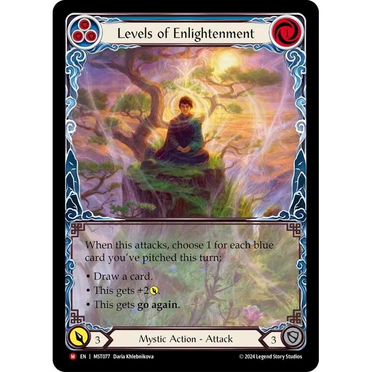 Image for Levels of Enlightenment (Extended Art) (MST077) (MST) - Flesh and Blood TCG