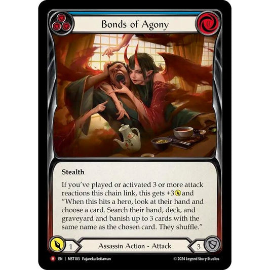 Image for Bonds of Agony (MST103) (MST) - Flesh and Blood TCG