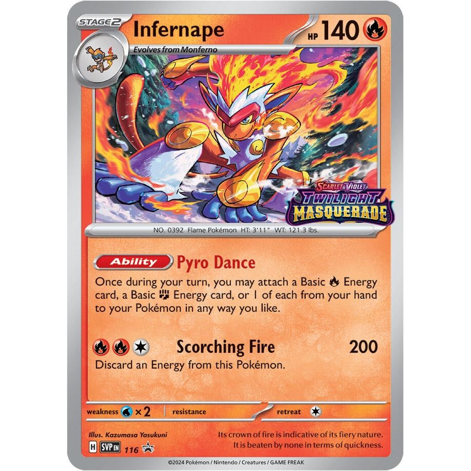 Image for Infernape - 116 (116) (SVP) - Pokemon