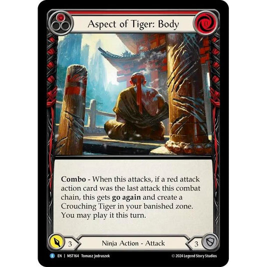 Image for Aspect of Tiger: Body (MST164) (MST) - Flesh and Blood TCG