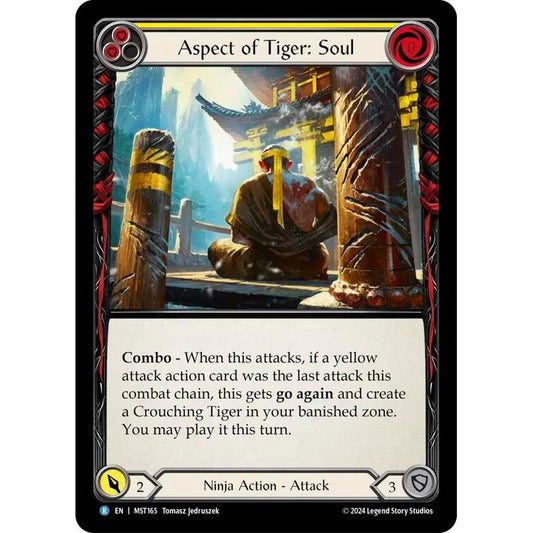 Image for Aspect of Tiger: Soul (MST165) (MST) - Flesh and Blood TCG
