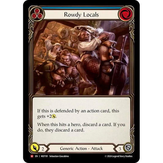 Image for Rowdy Locals (MST191) (MST) - Flesh and Blood TCG