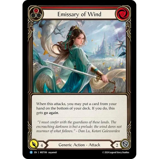 Image for Emissary of Wind (MST199) (MST) - Flesh and Blood TCG