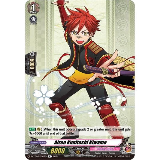 Image for Aizen Kunitoshi Kiwame (D-TB04/051EN) (D-TB04) - Cardfight Vanguard