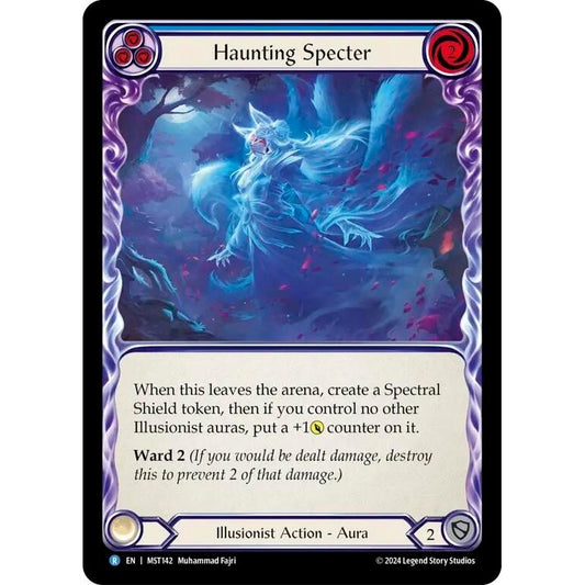 Image for Haunting Specter (Blue) (MST142) (MST) - Flesh and Blood TCG