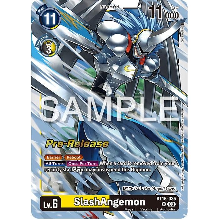 Image for SlashAngemon (BT16-035 U) (BT16_PR) - Digimon Card Game