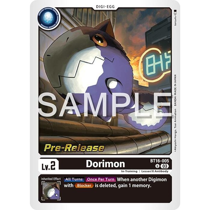 Image for Dorimon (BT16-005 U) (BT16_PR) - Digimon Card Game