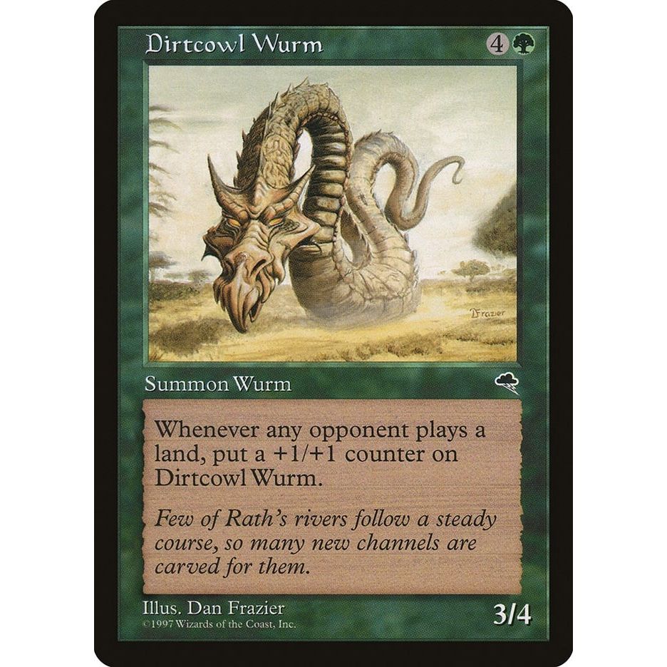 Image for Dirtcowl Wurm (221) (TMP) - Magic: The Gathering